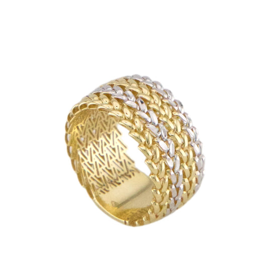 Bicolor Big Ring