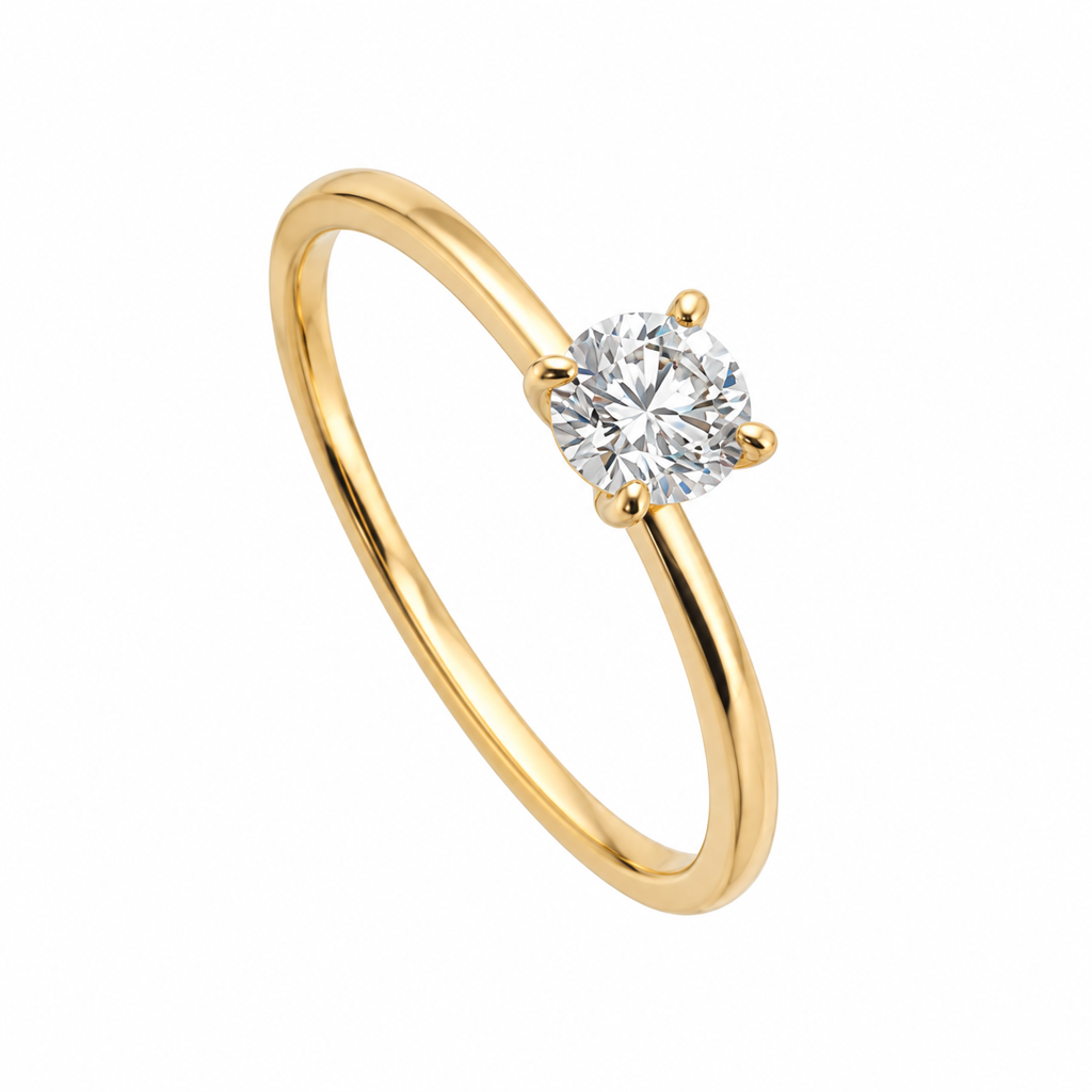 Diamond Solitaire Ring