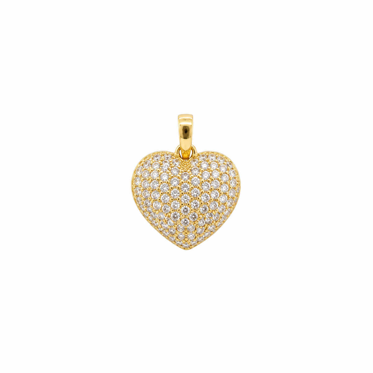 Heart  with Zirconia Pendant