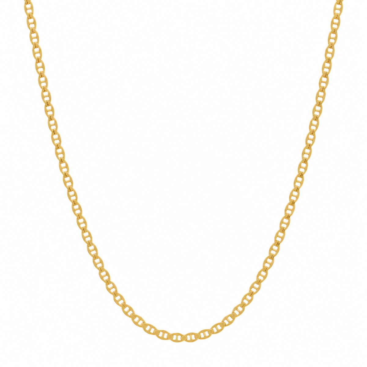 Flat Mariner Chain 14k