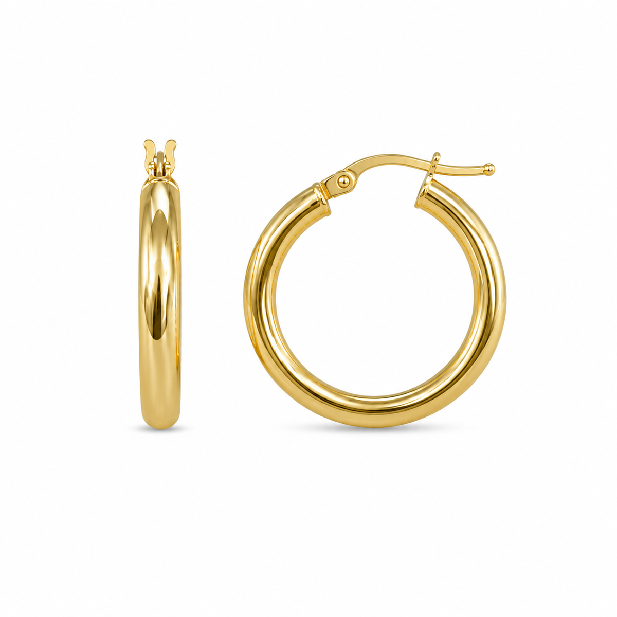 Plain Hoops Earrings