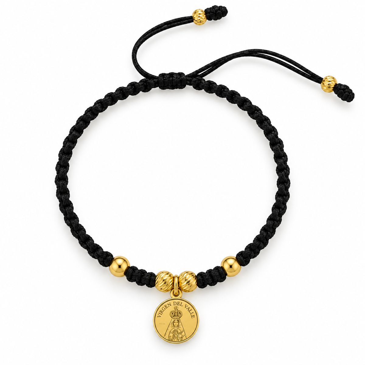 Virgen del Valle Black Bracelet