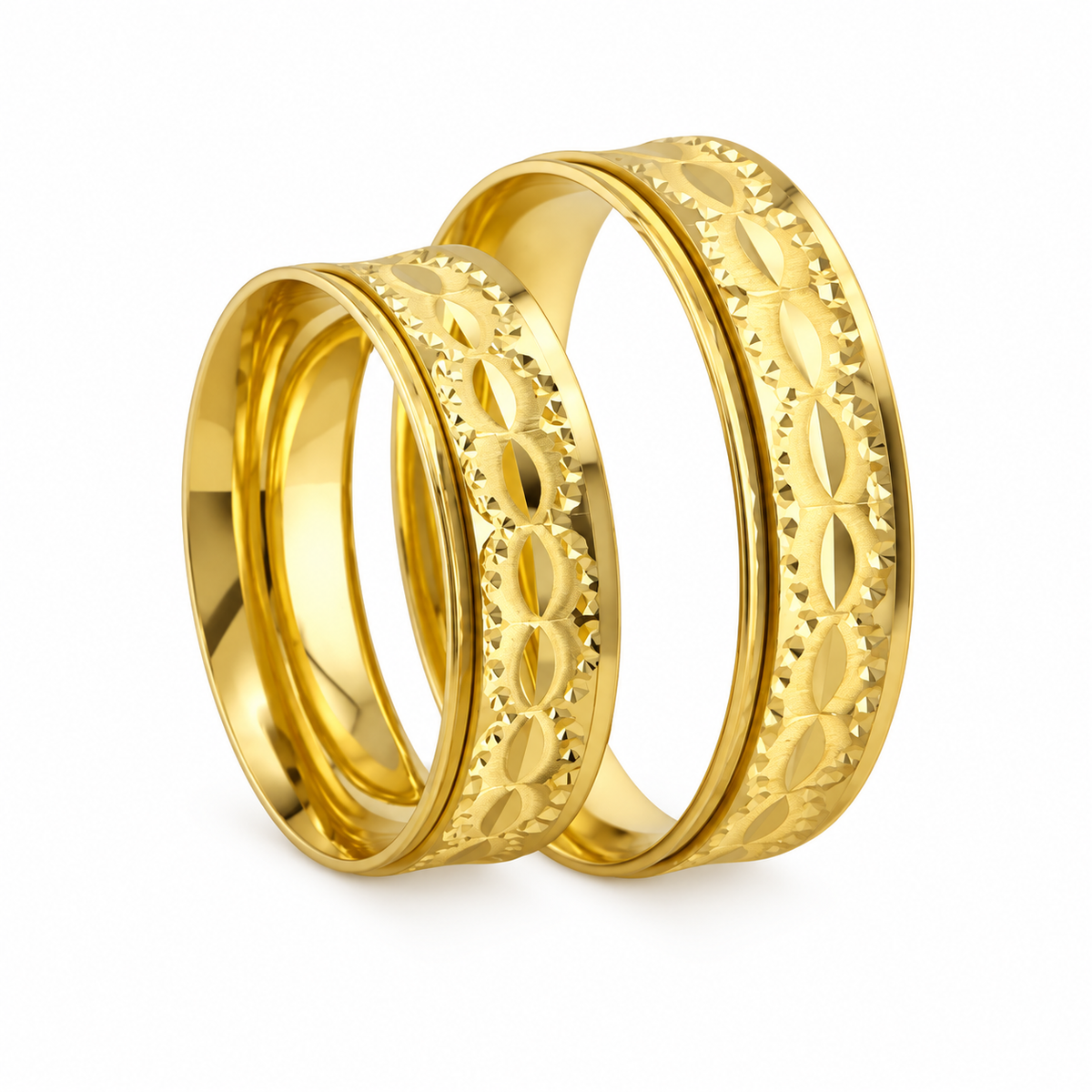 Set Wedding Ring 14k