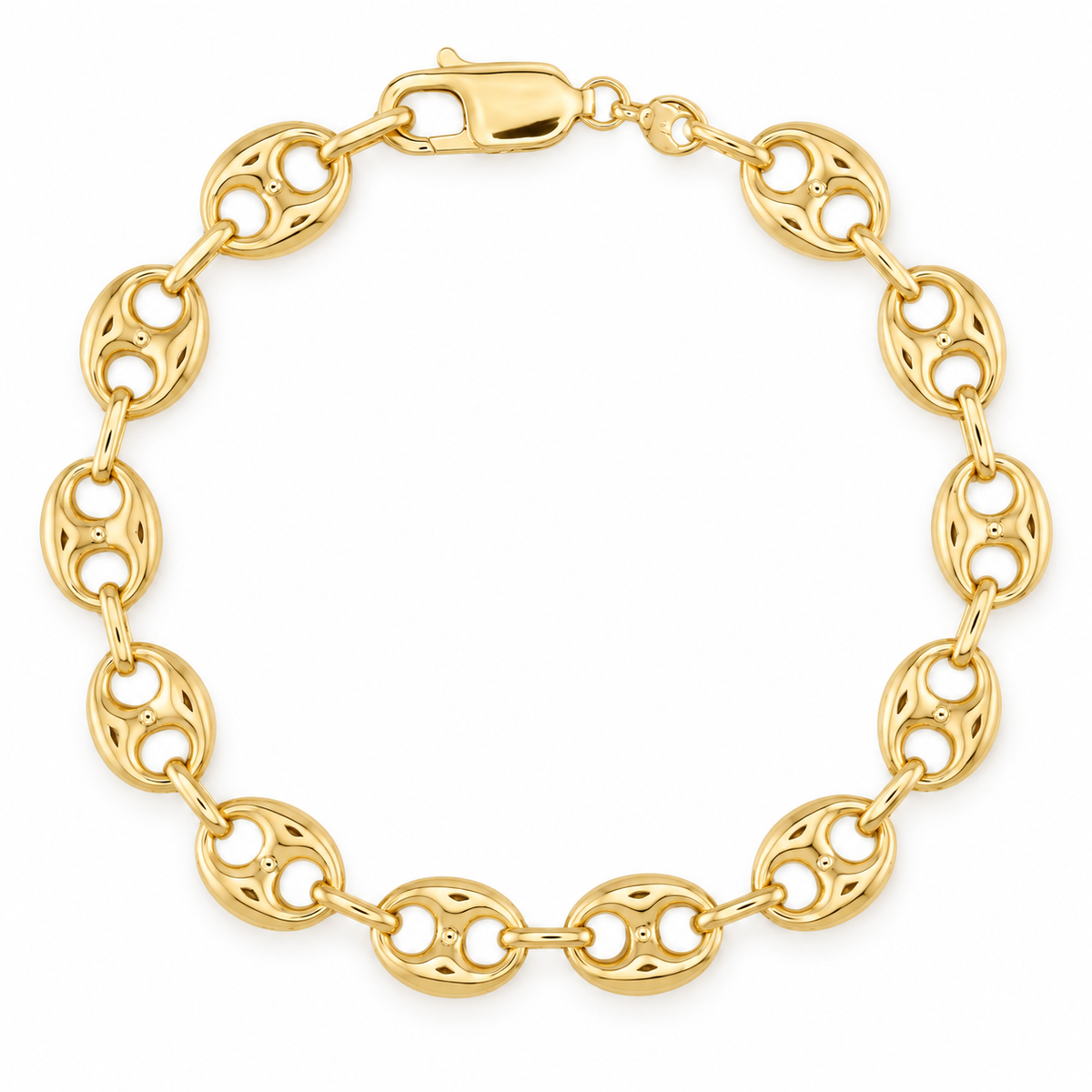Mariner Link Bracelet 14k