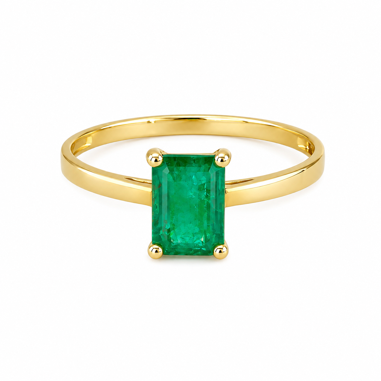 Genuine Emerald Ring