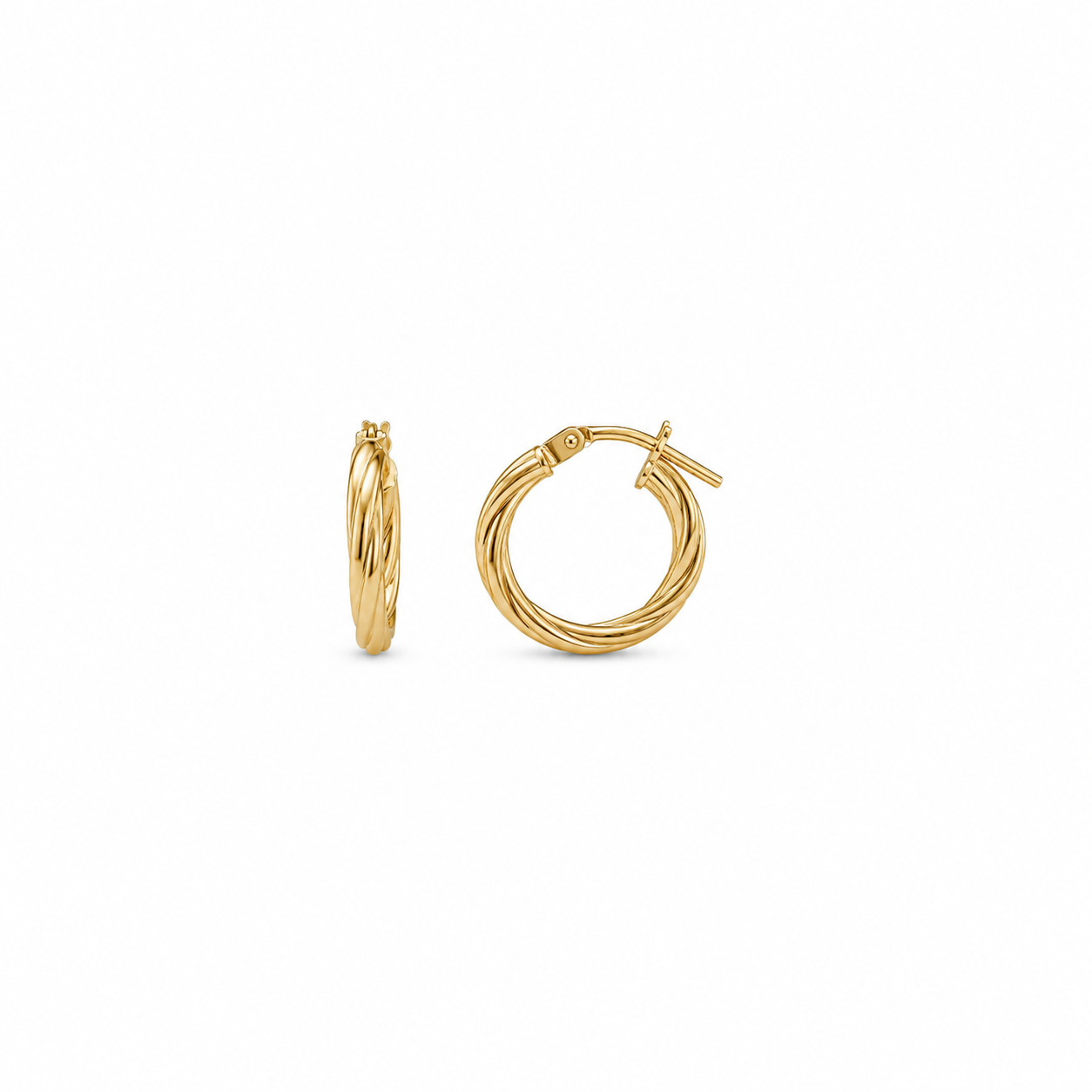 Twisted Hoops Earrings