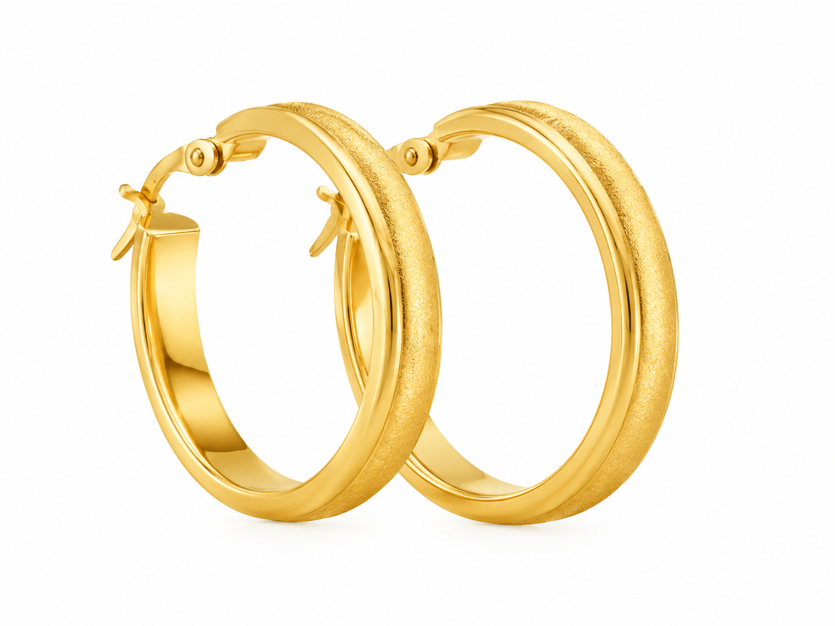 Fancy Hoops Earrings