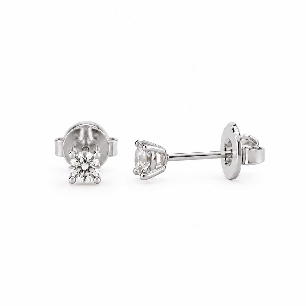 Diamond Stud Earrings