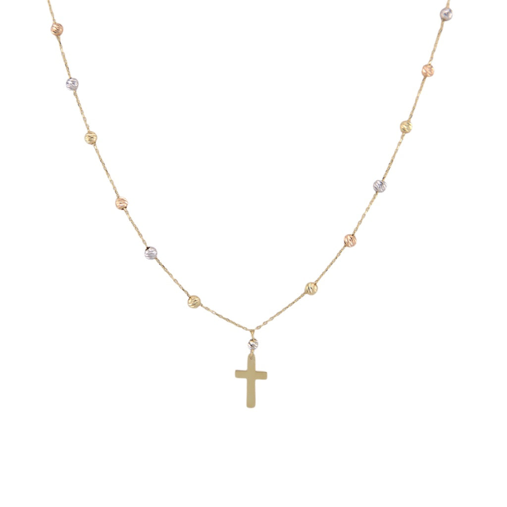 3 Colors Balls Necklace