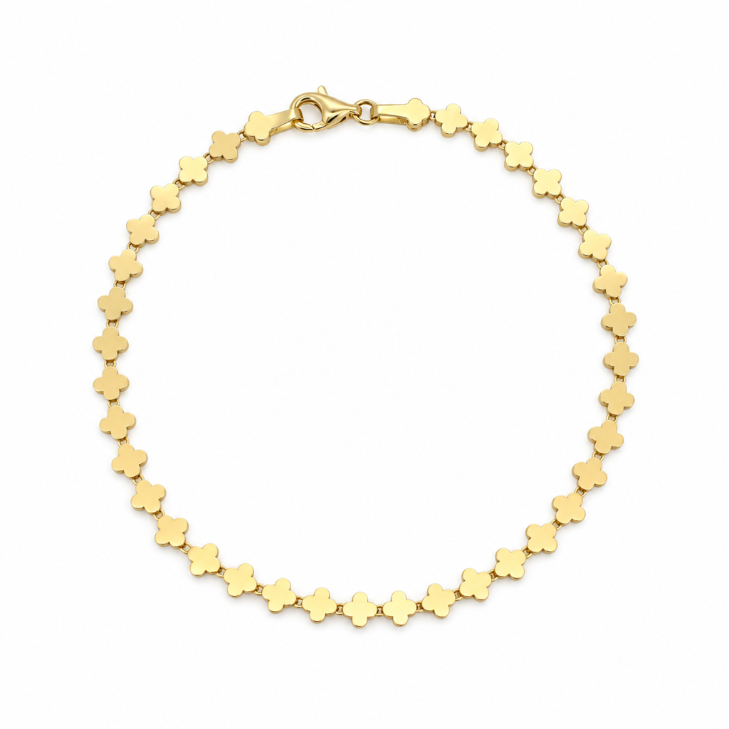 Gold Trevol Bracelet 18K