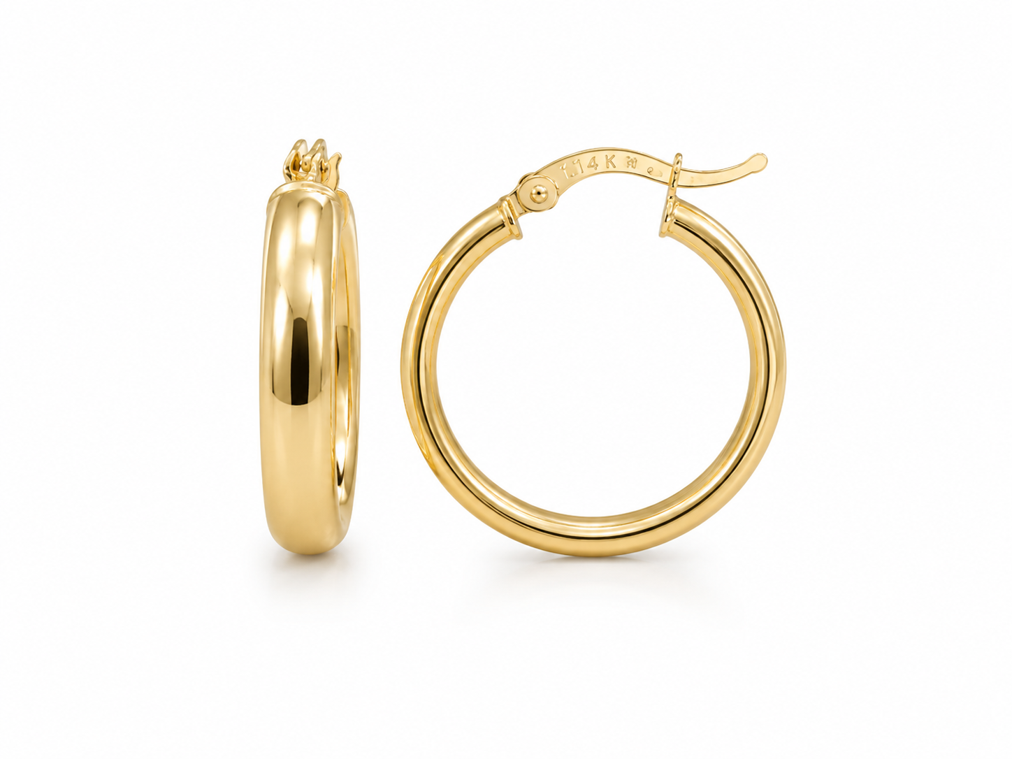 Plain Hoops Earrings