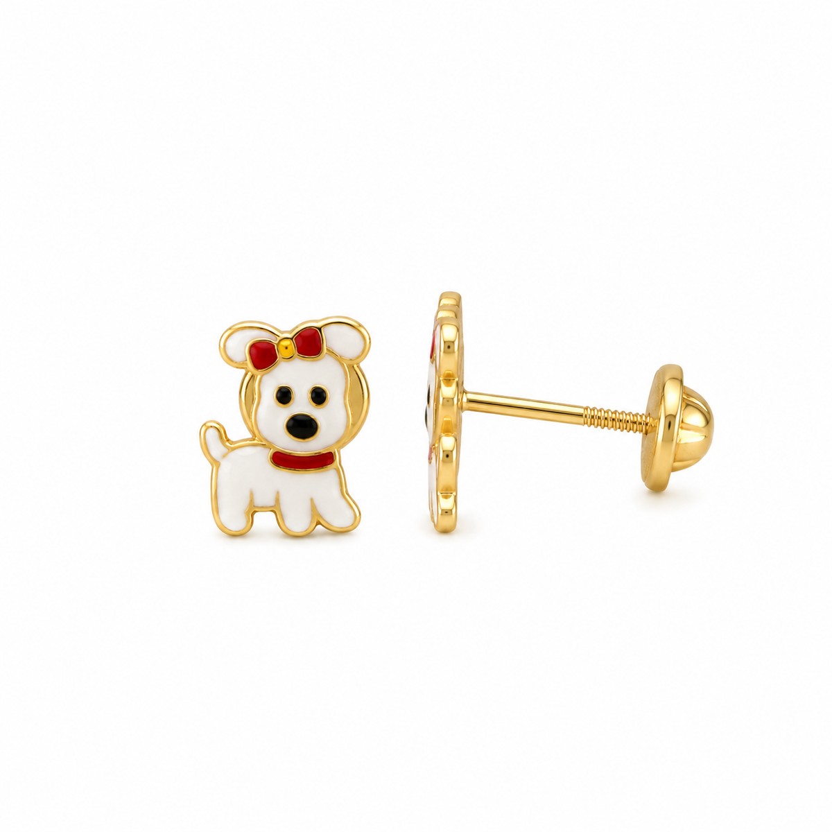 Puppy Stud Earrings