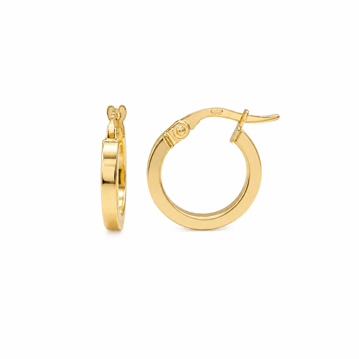 Plain Hoops Earrings
