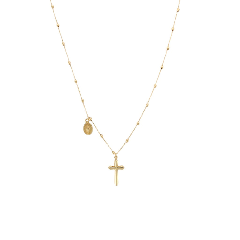 Fancy Rosary Necklace