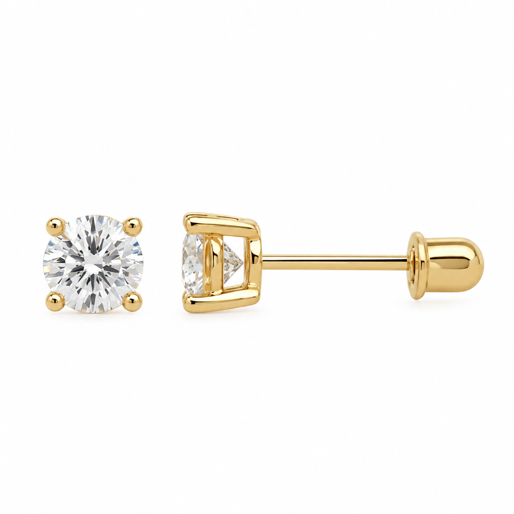 Diamond Stud Earrings