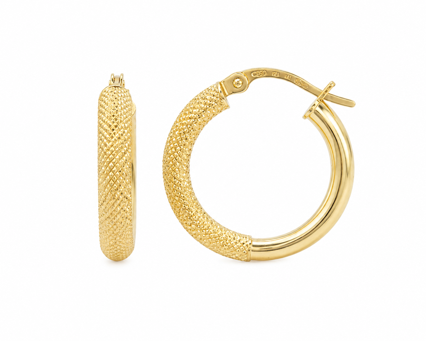 Fancy Hoops Earrings
