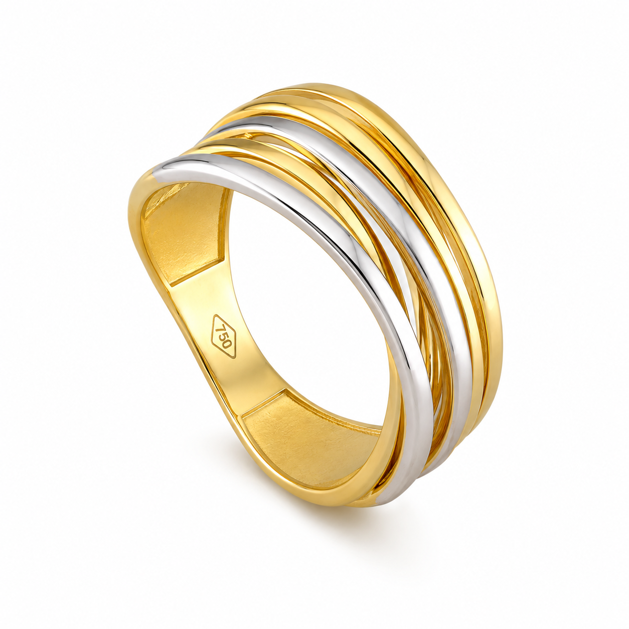 Solid Bicolor Ring