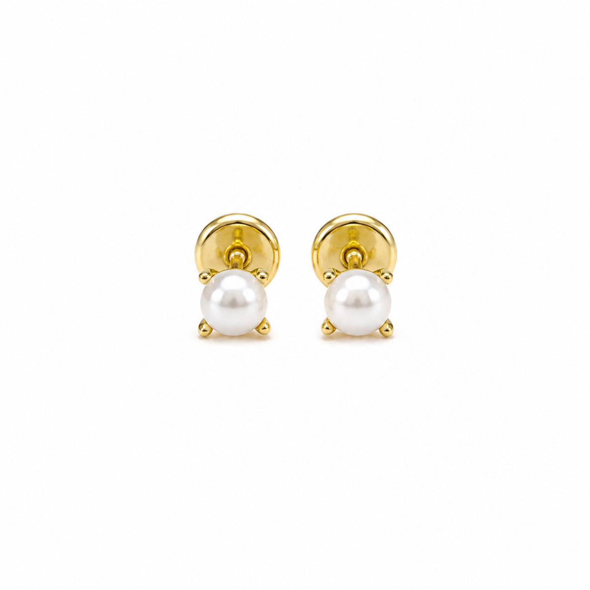 Pearl Stud Earrings