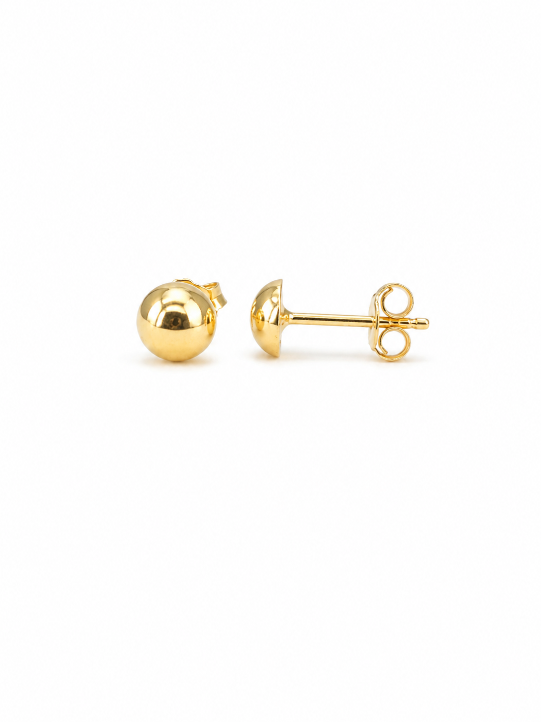 Half Balls Stud Earrings