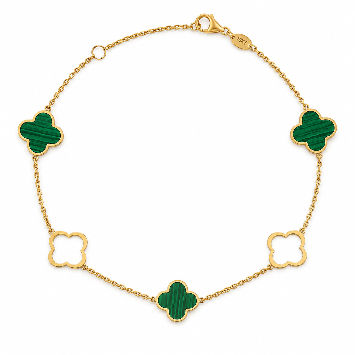 Green Trevol Bracelet