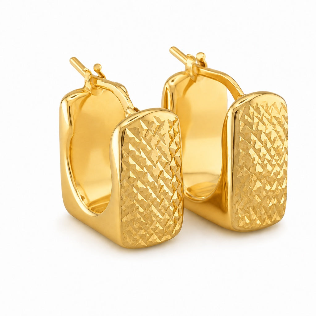 Square Hoop Earrings