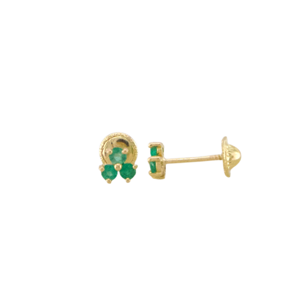 Emerald Stud Earring