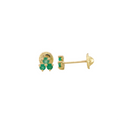 Emerald Stud Earring