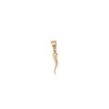 Small Gold Corniccello Pendant