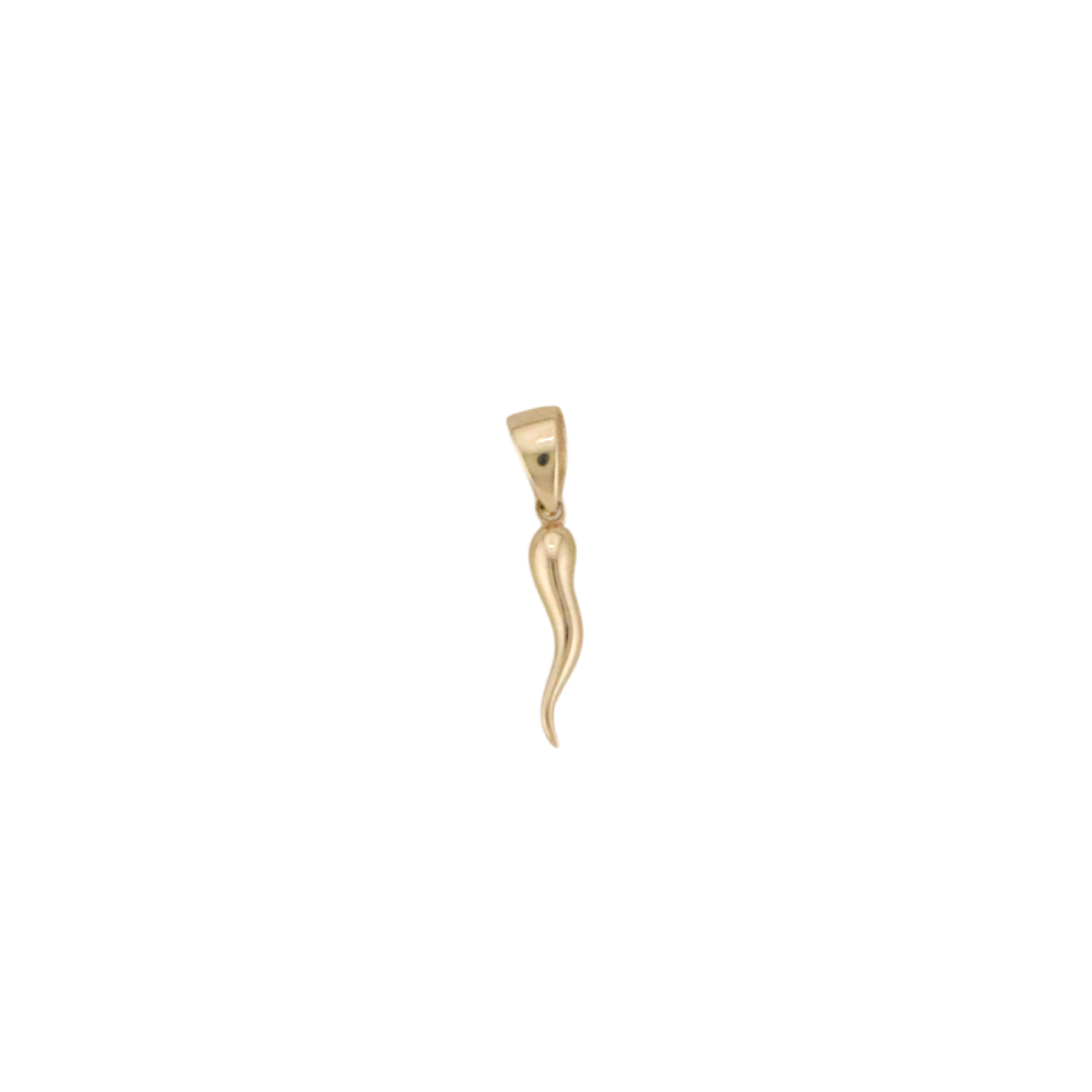 Small Gold Corniccello Pendant
