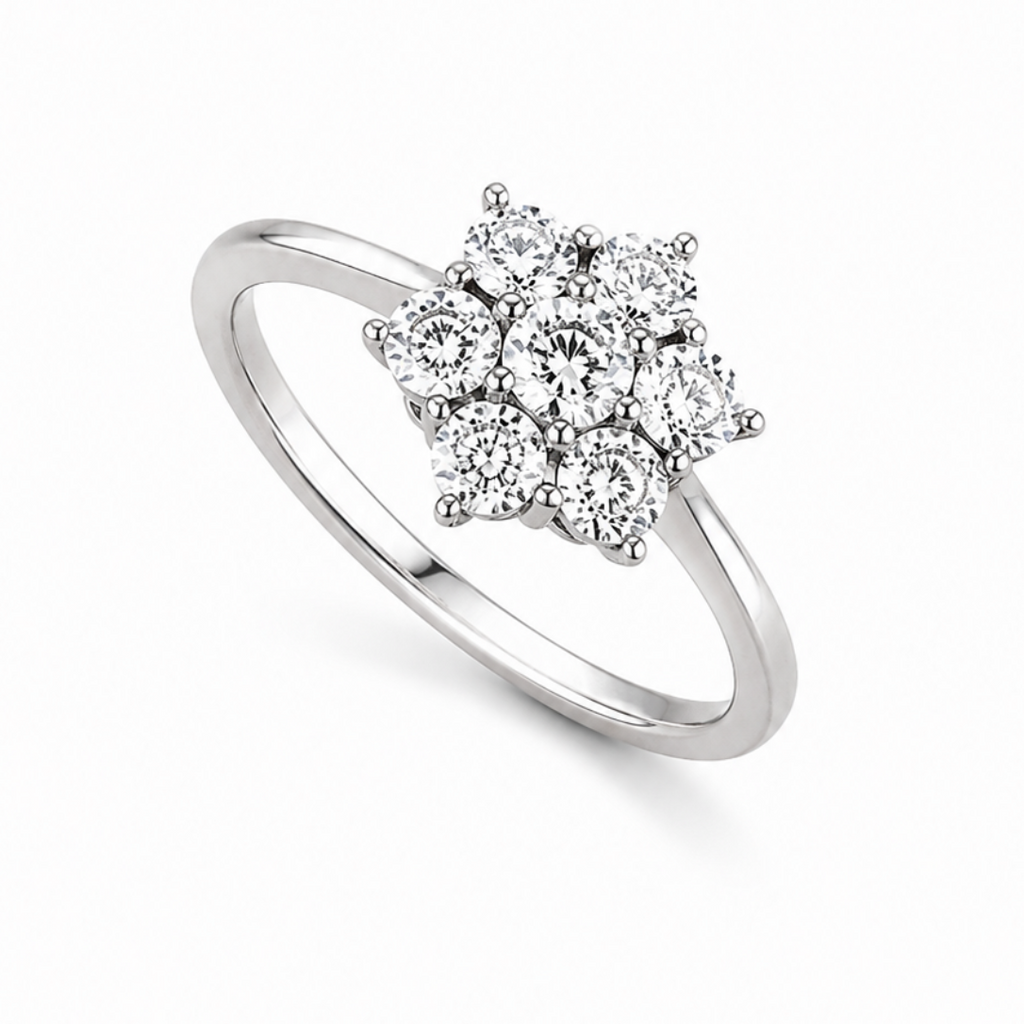 Floral Diamond Ring