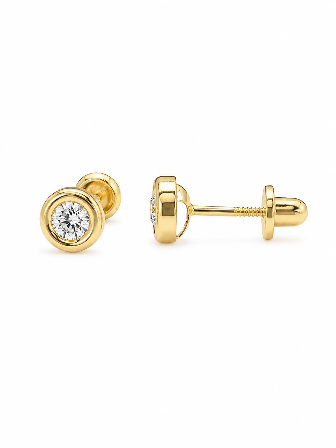 Point Of Light Stud Earrings