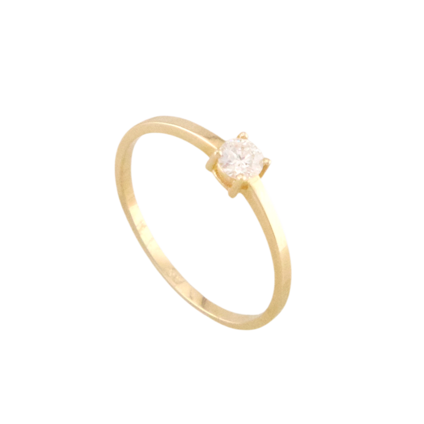Lab Diamond Ring