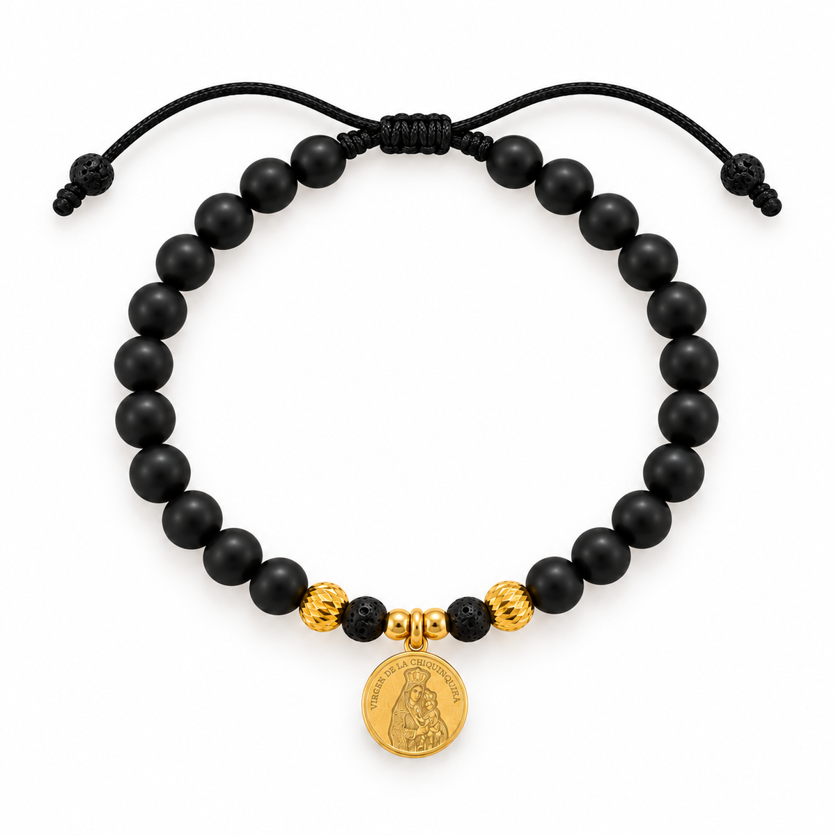 Chiquinquira Virgin Black Bracelet
