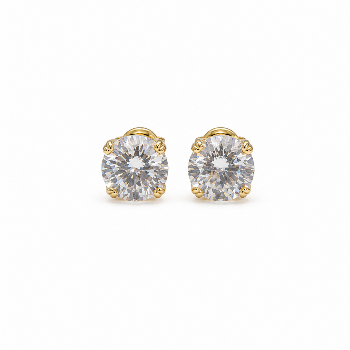 Pendiente Cuadrado con Zirconia