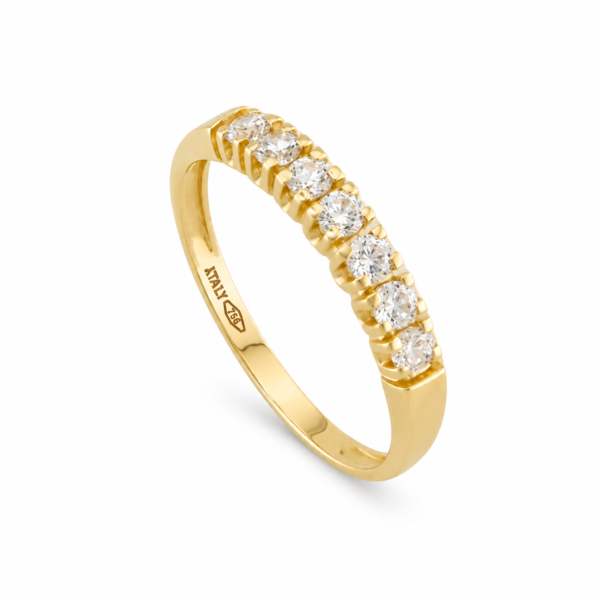 Zirconia Band 18k