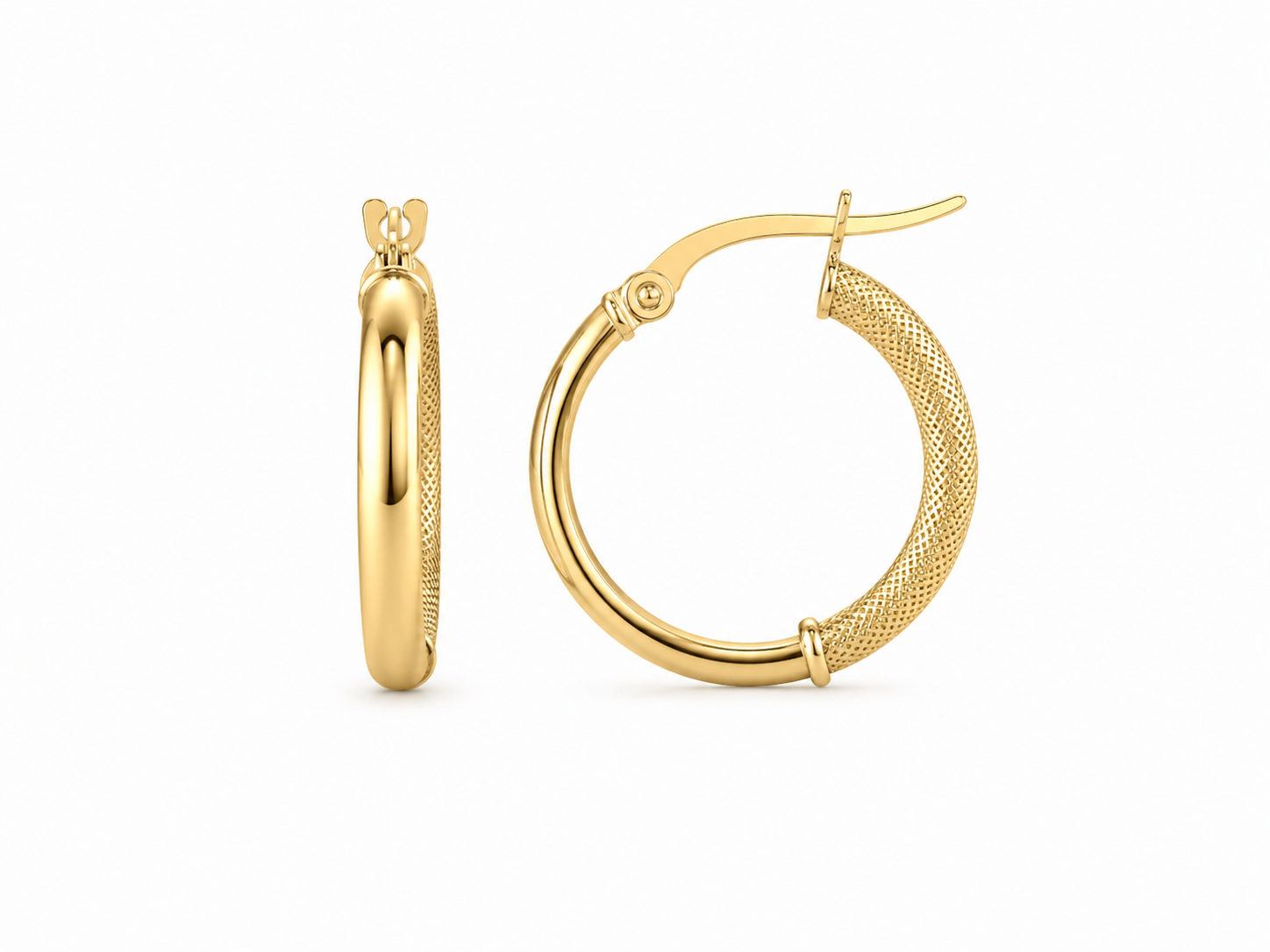 Fancy Hoops Earrings