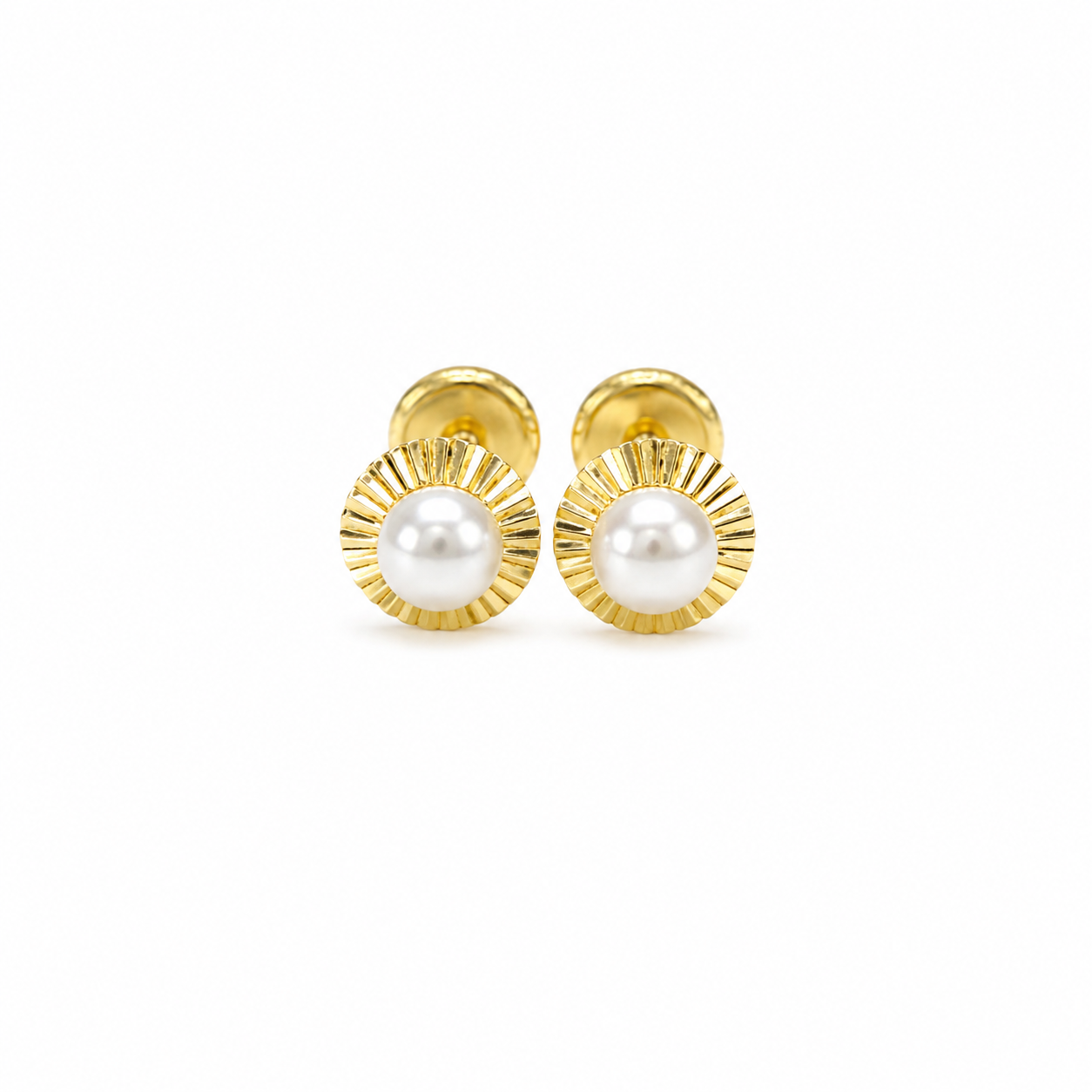 Pearl Stud Earrings