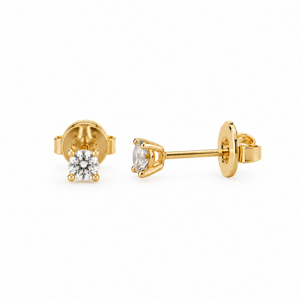 Diamond Stud Earrings