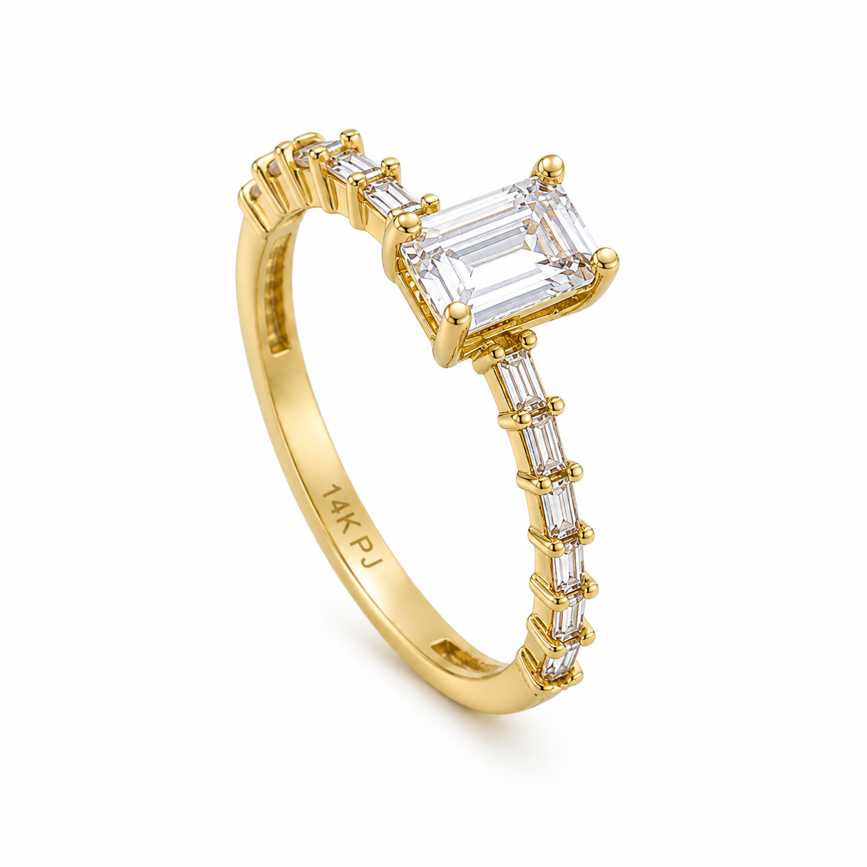 Fancy Solitaire Ring