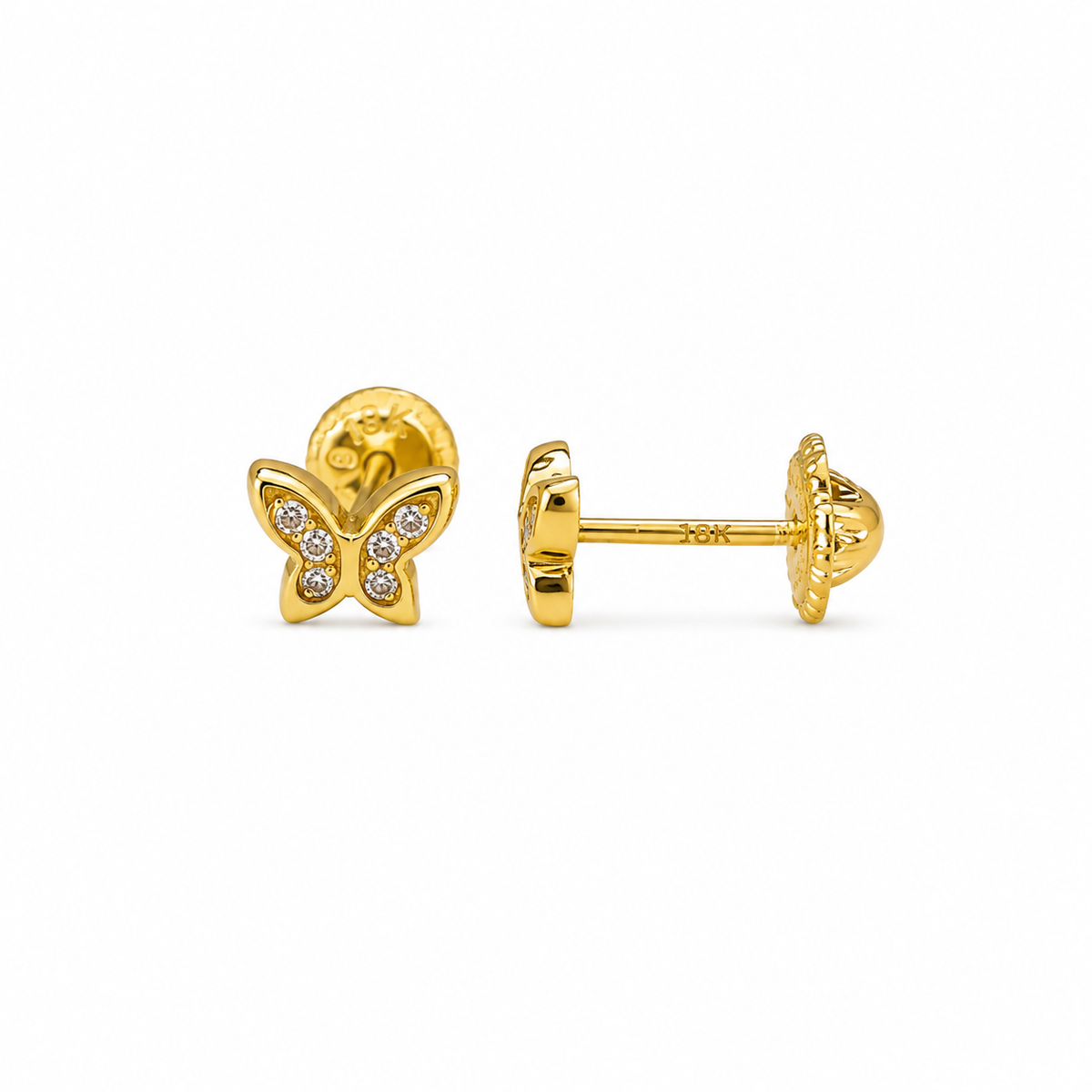 Butterfly Stud Earrings