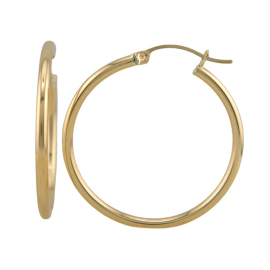 Plain Hoops Earrings