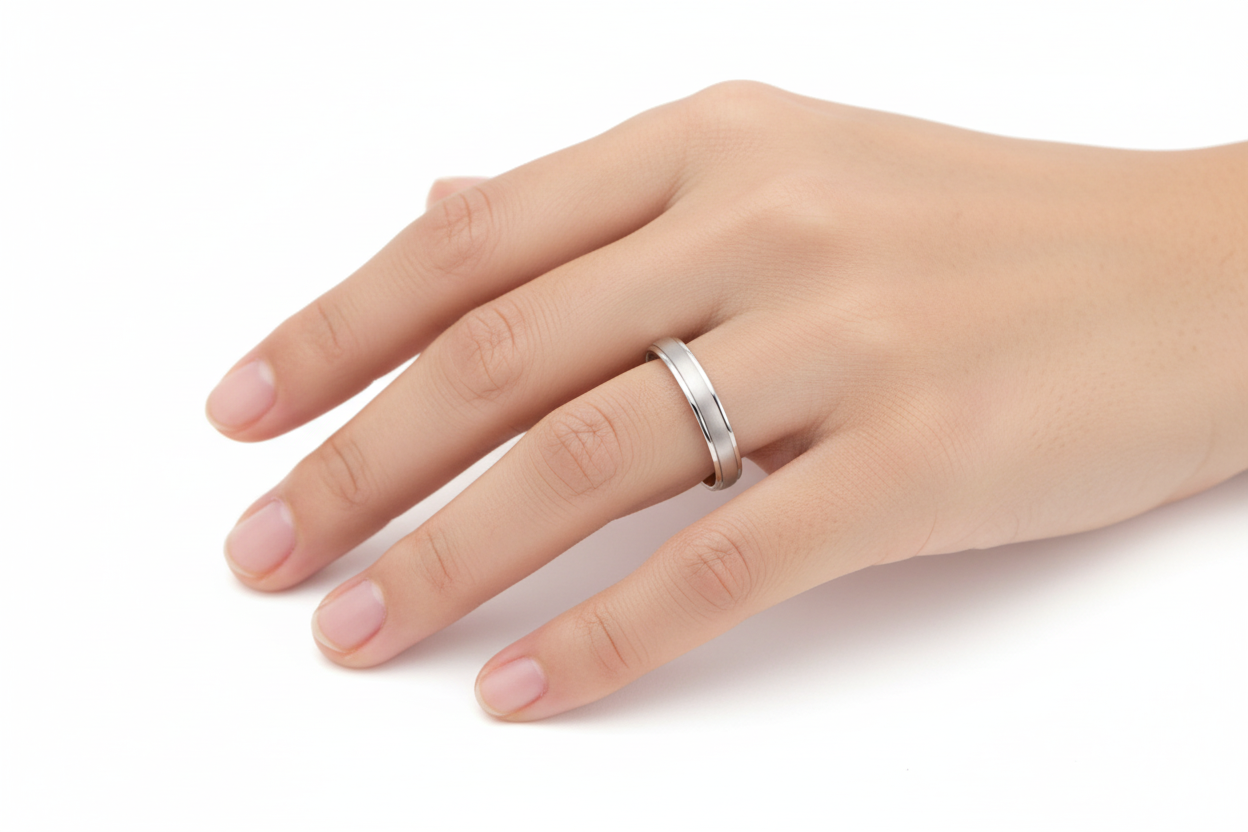 White Wedding Band