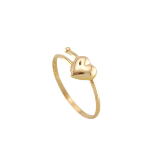 Adjustable Heart Ring