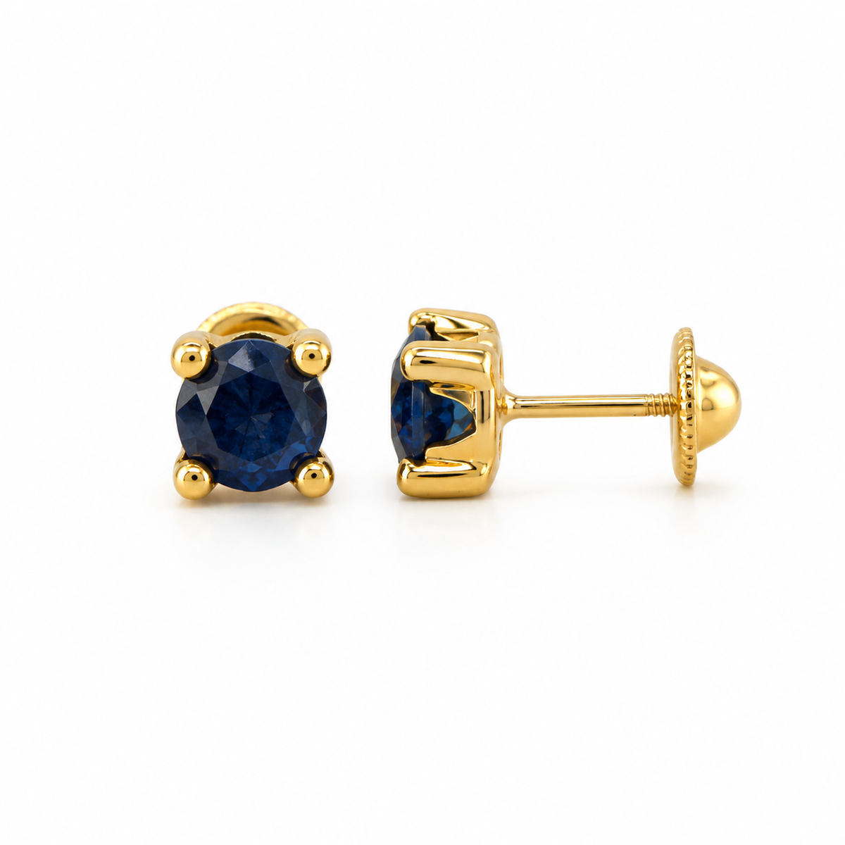 Sapphire Stud Earrings