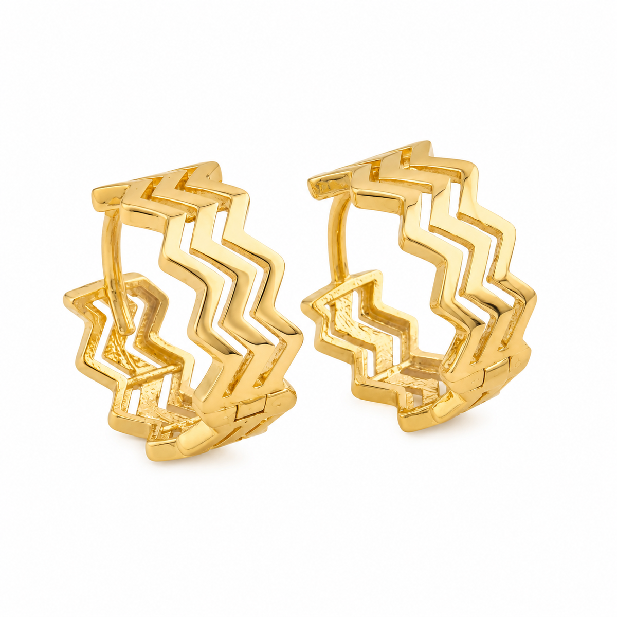 Fancy Hoops Earrings