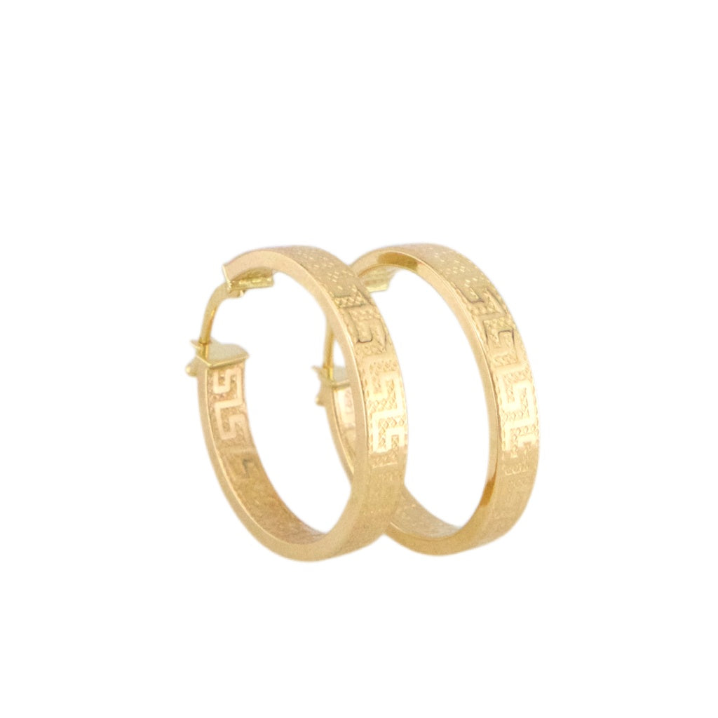 Fancy Hoops Earrings