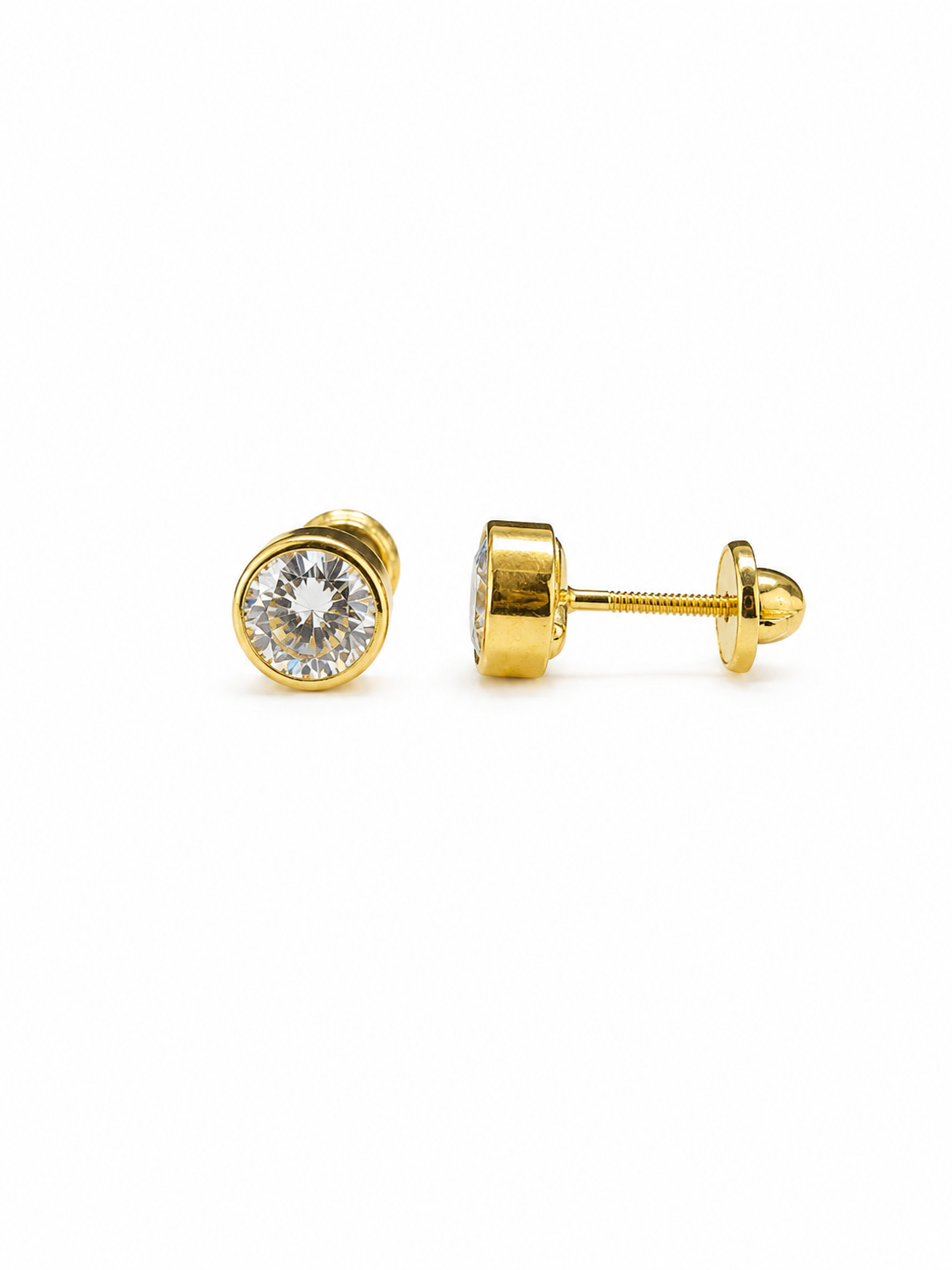 Pendiente Cuadrado con Zirconia