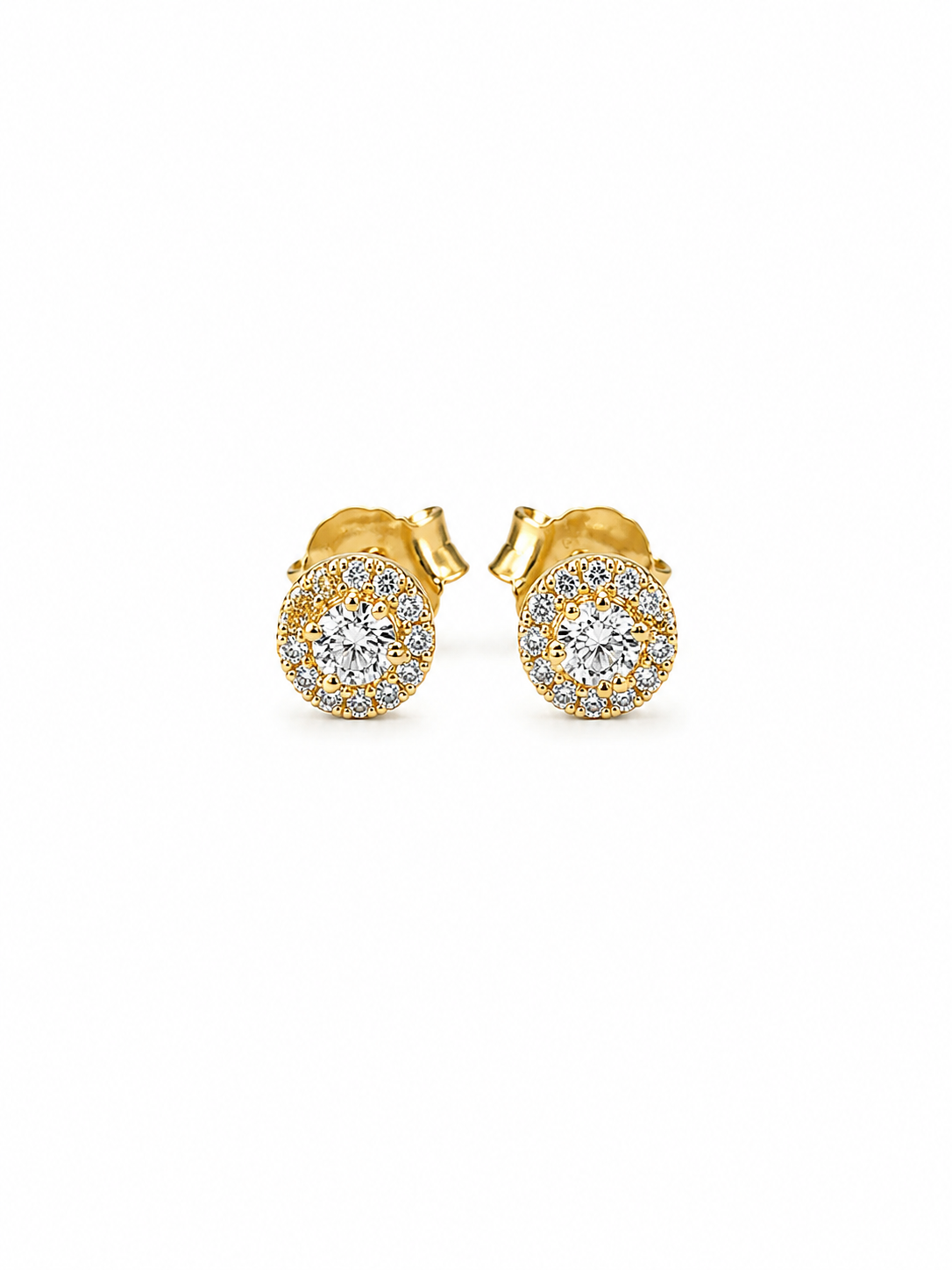 Zirconia Stud Earrings