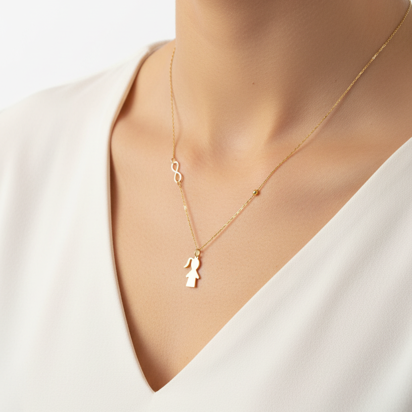 Infinity Girl Necklace