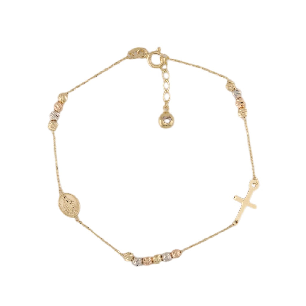 Three Colors Religious Bracelet